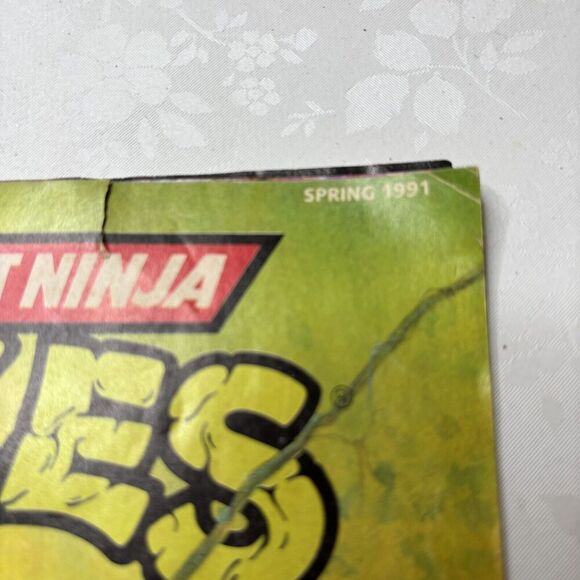 Vintage Teenage Mutant Ninja Turtles 1991 Magazine - Picture 6 of 6